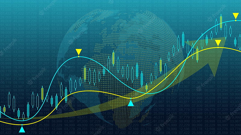 Premium Vector. Stock market background or forex trading business graph  chart for financial investment concept. business presentation for your  design. economy trends, HD wallpaper | Peakpx