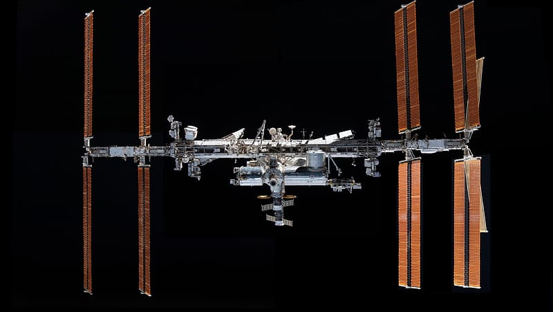 International Space Station, technology, space, graph, ISS, HD wallpaper