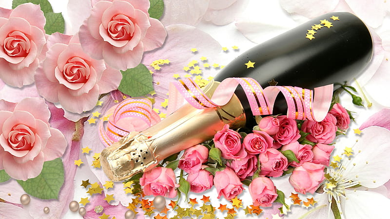 Шампанское и розы 54 глава. Цветы и шампанское. Торт шампанское цветы. Шампанское и розы. С днём рождения шампанское и цветы.