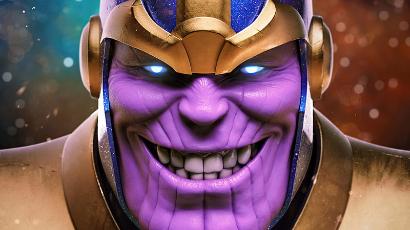 Evil Thanos Smile, HD wallpaper