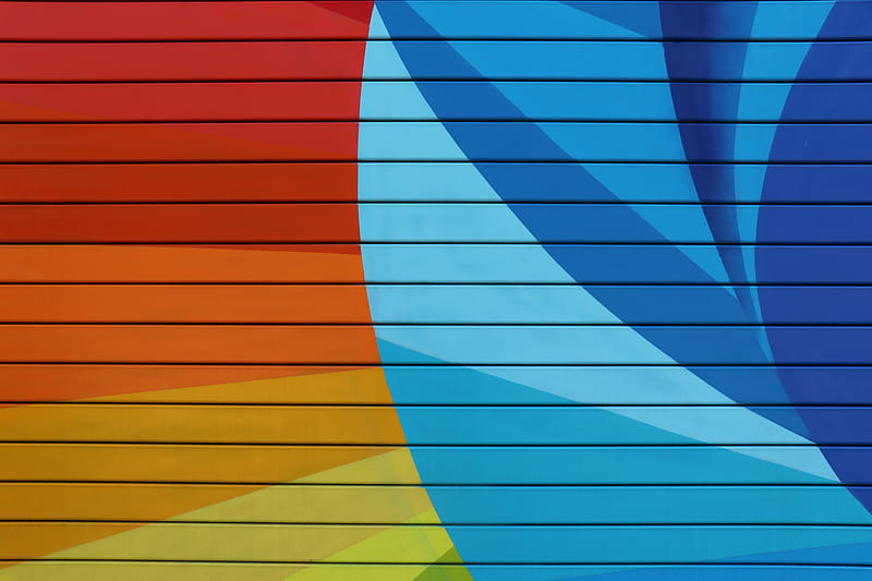 stripes, lines, colorful, paint, HD wallpaper