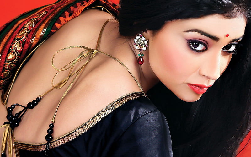 Shriya Saran, Saran, Shriya, actress, indian, HD wallpaper
