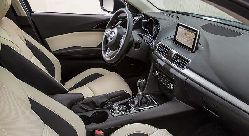  2015 Mazda 3 5D s Touring 6MT (Blue Reflex) - Interior, automóvil, Fondo de pantalla HD |  Picopx