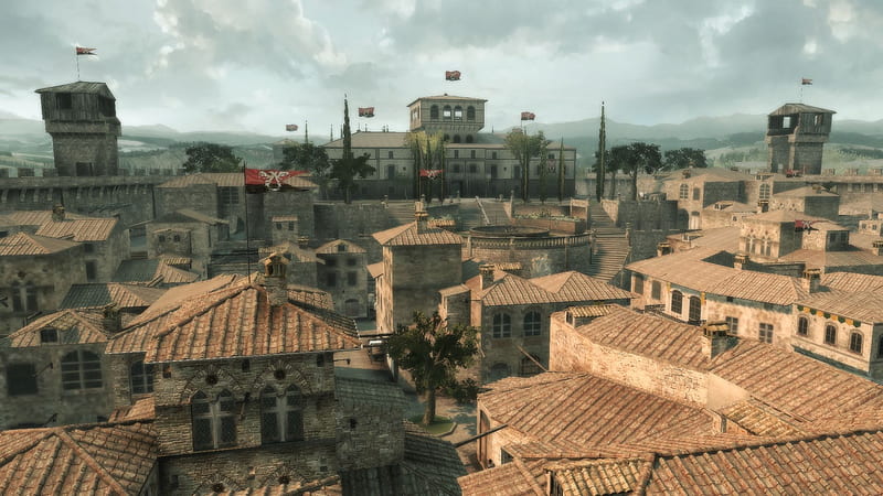 Assassin's Creed 2, creed, monteriggioni, ezio, rome, assassin, firence, venezia, auditore, 3, 2, HD wallpaper