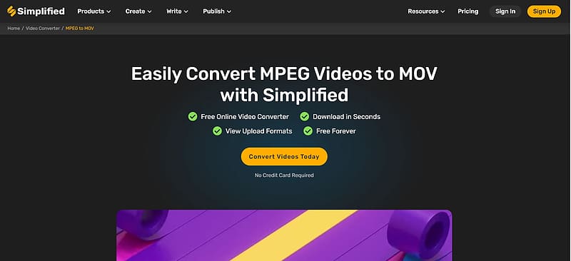 Simplified: Seamlessly Convert MPEG Videos to MOV - Simplify Your Multimedia Experience, mpeg to mov converter, mpeg to mov, online mpeg to mov converter, convert mpeg to mov, HD wallpaper