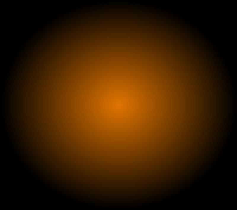 Orange Orb, abstract, ball, circle, globe, gradient, space, sphere, HD wallpaper