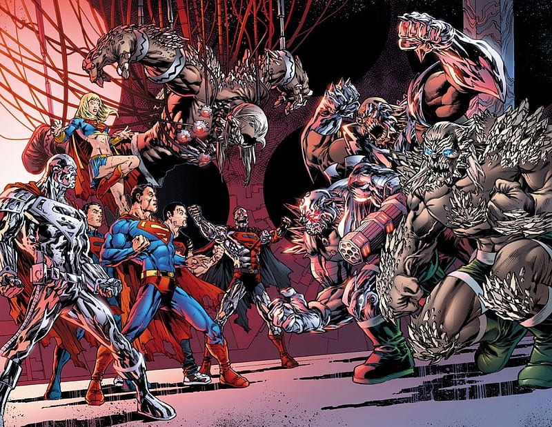 War Doomsday, DC Comics, Comics, Superheroes, Superman, Villains, Doomsday, HD wallpaper
