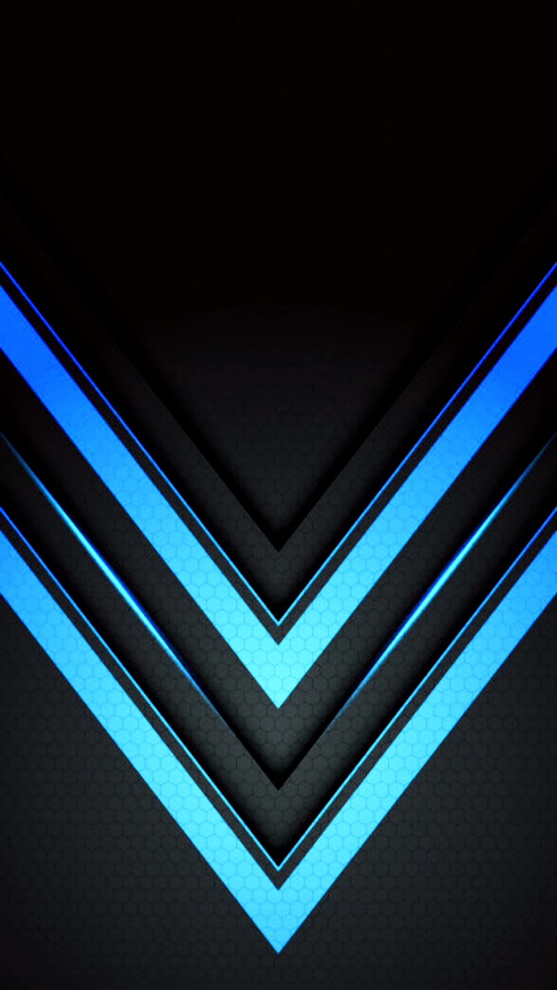 Vv, amoled, android, black, blue, desenho, digital, geometric, iphone, pattern, samsung, HD phone wallpaper