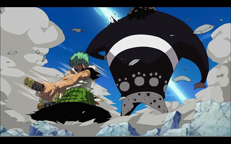 Anime, One Piece, Roronoa Zoro, Bartholomew Kuma, HD wallpaper