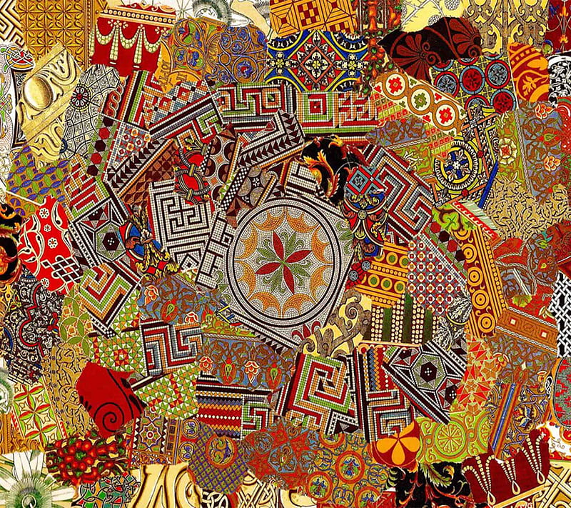 Collage, desenho, HD wallpaper Collage, desenho, HD wallpaper