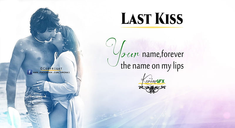 Last-Kiss _ hop CC _ By KarimGFX, karim, elena, lena, mirak, HD wallpaper