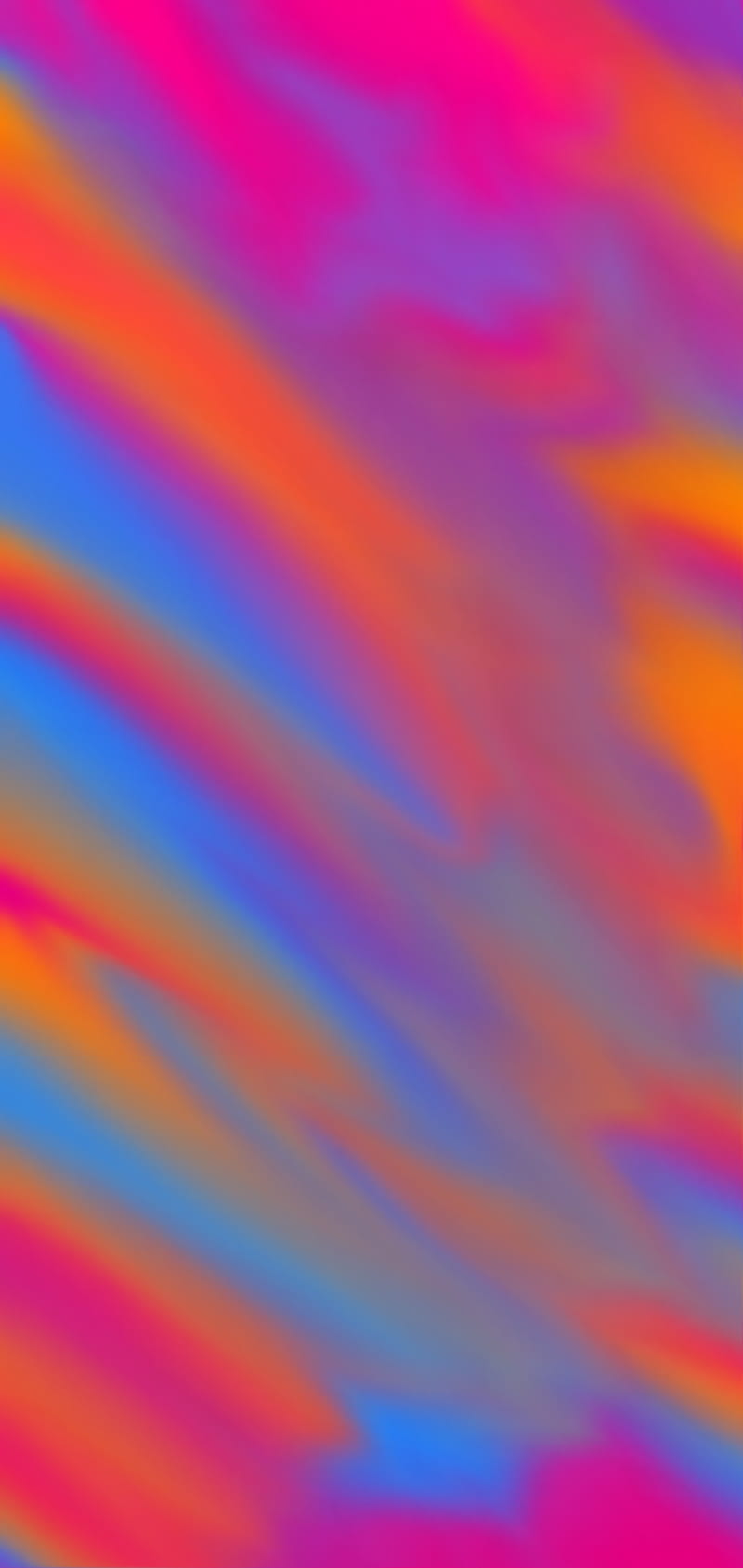 Multicoloured, blue, orange, pink, HD phone wallpaper