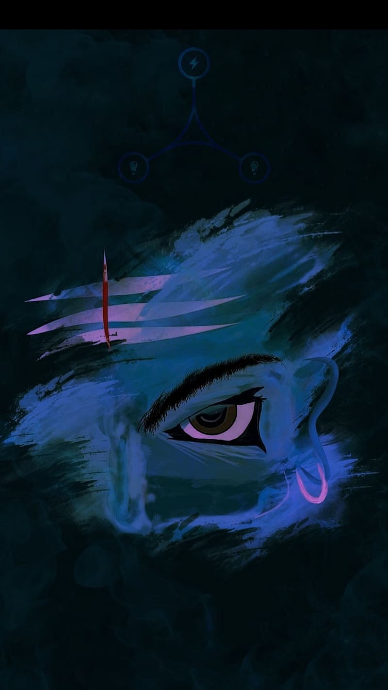 Lord Shiva Angry.shiva.eyes, lord shiva angry, shiva, lord, god, HD phone wallpaper