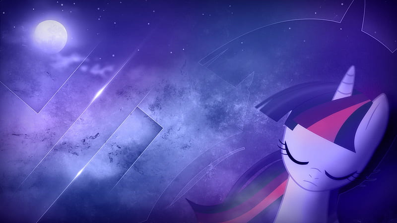 Twilight Sparkle - MLP, My Little Pony, Friendship is Magic, Cartoon, Twilight Sparkle, Pony, HD wallpaper