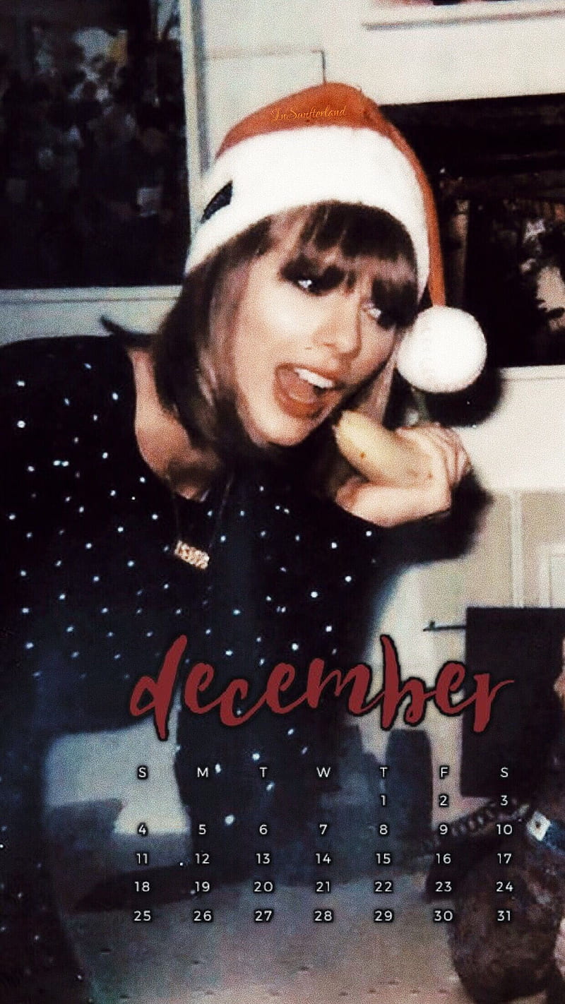 Taylor Christmas 19 Calendar Holiday Red Snow Swift Taylor Swift Hd Mobile Wallpaper Peakpx