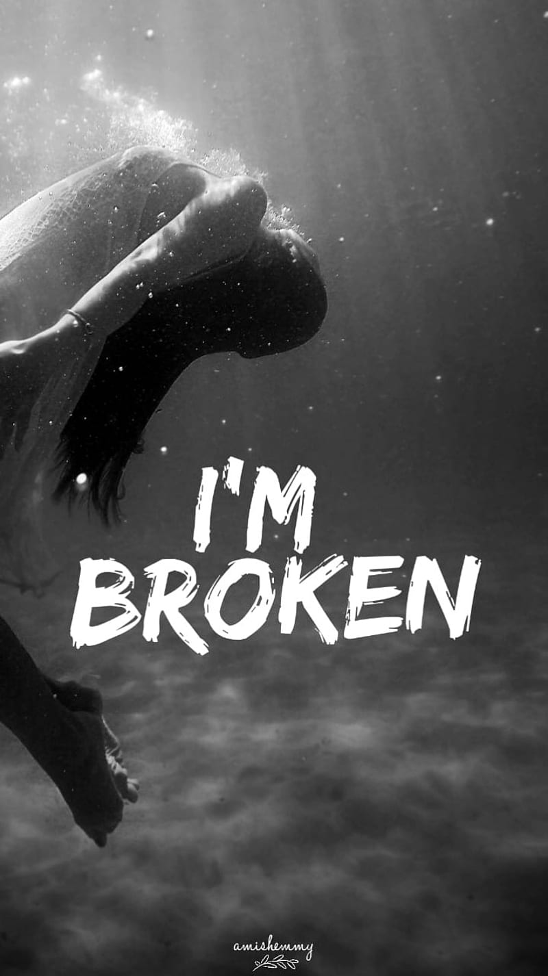 I am Broken, fake, me, sea, sky, world, HD phone wallpaper | Peakpx