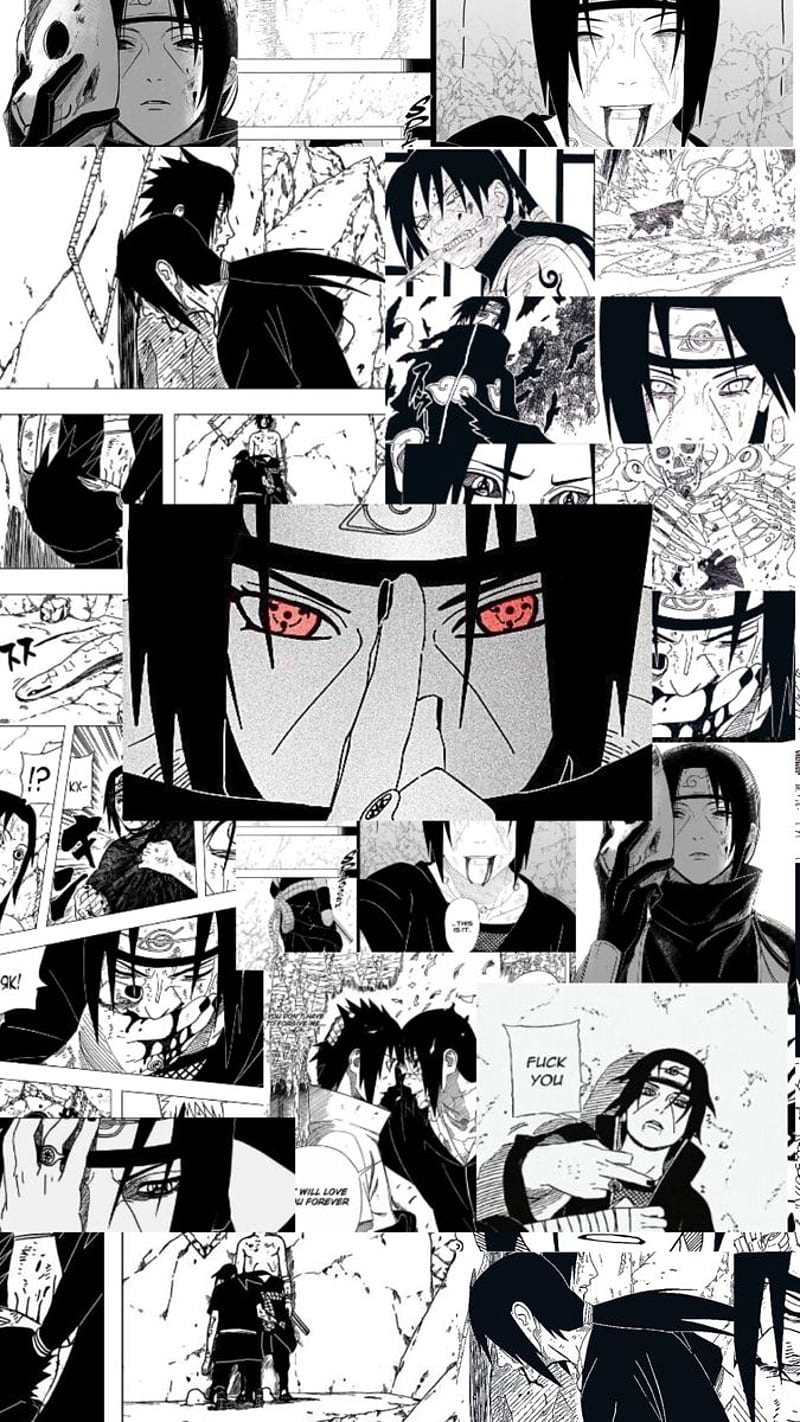 Itachi. Carpetas de fotos, DiseÃ±o mural de fotos, Fotos manga, Itachi ...