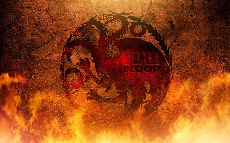 Game of Thrones - House Targaryen, house, westeros, game show, fantasy, tv show George R R Martin, Targaryen, GoT, essos, fantastic, HBO, a song of ice and fire, Game of Thrones, thrones, medieval, entertainment, skyphoenixx1, HD wallpaper