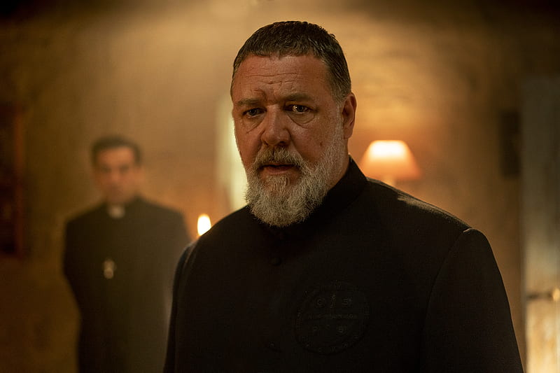 Russell Crowe The Pope's Exorcist, HD wallpaper