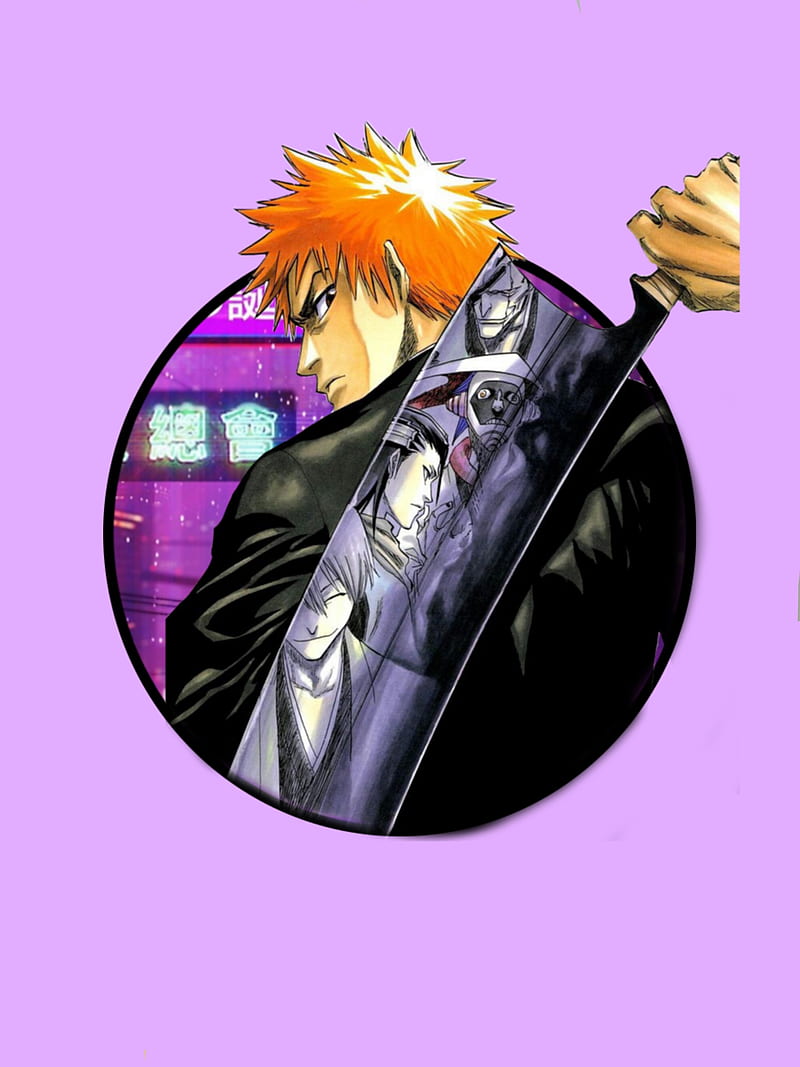 Ichigo Dual Sword Zanpakuto Bleach TYBW 4K Wallpaper iPhone HD Phone #7781i