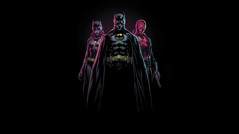 DC Batman & Flowers Dark Wallpapers - Batman Wallpaper iPhone in 2023