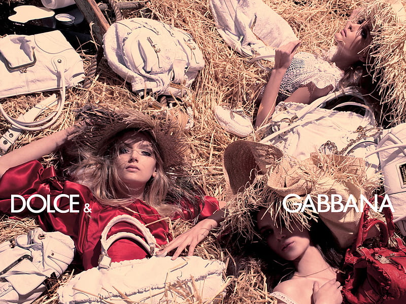 Dolce & Gabbana SS06 03, ad campaign, art, models, dolce e gabbana, steven meisel, dolce and gabbana, fashion, lily donaldson, HD wallpaper