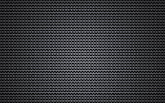 Gray metal dotted texture, gray metal background, metal grid, metal dotted  background, HD wallpaper