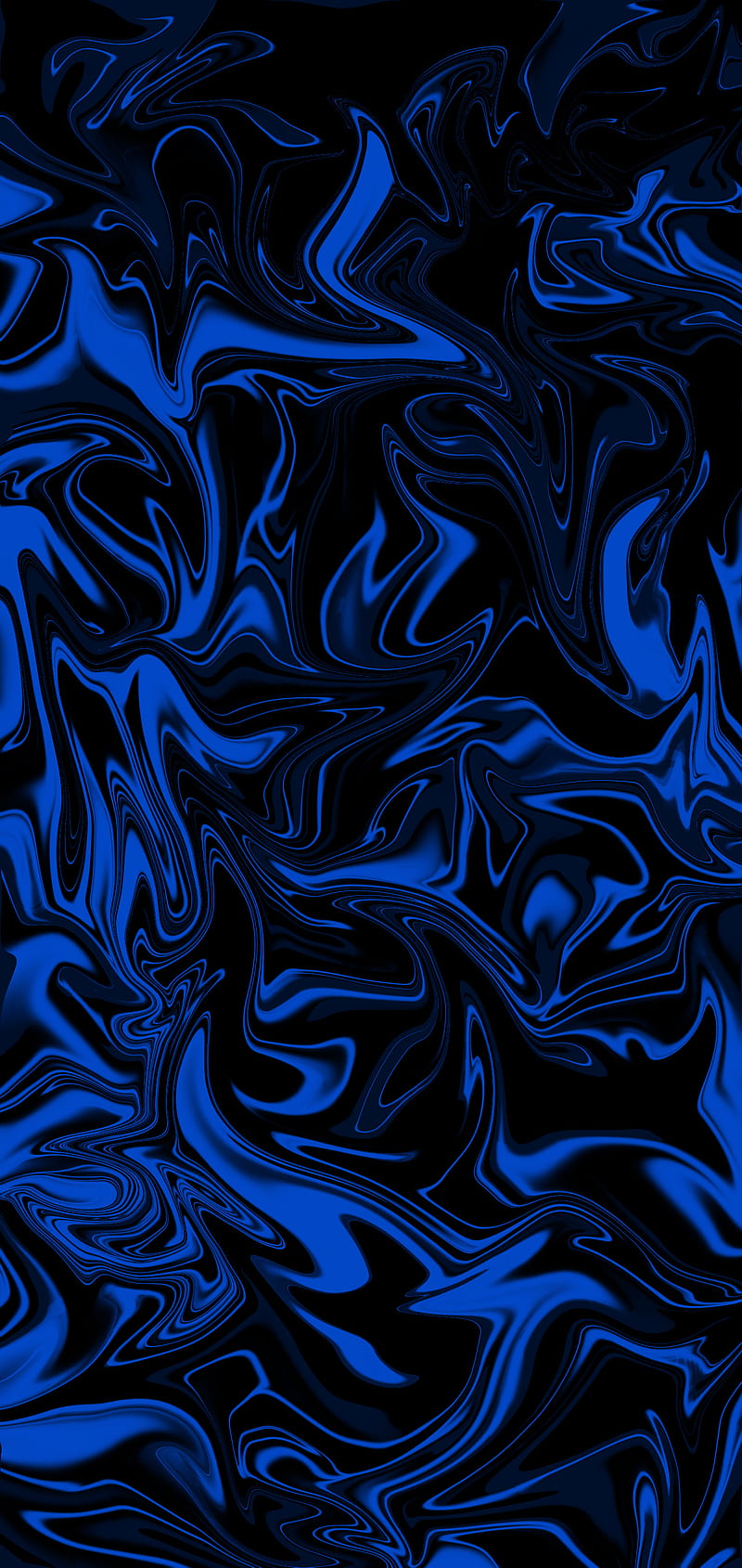 Blue Swirl, black, blue, HD phone wallpaper | Peakpx