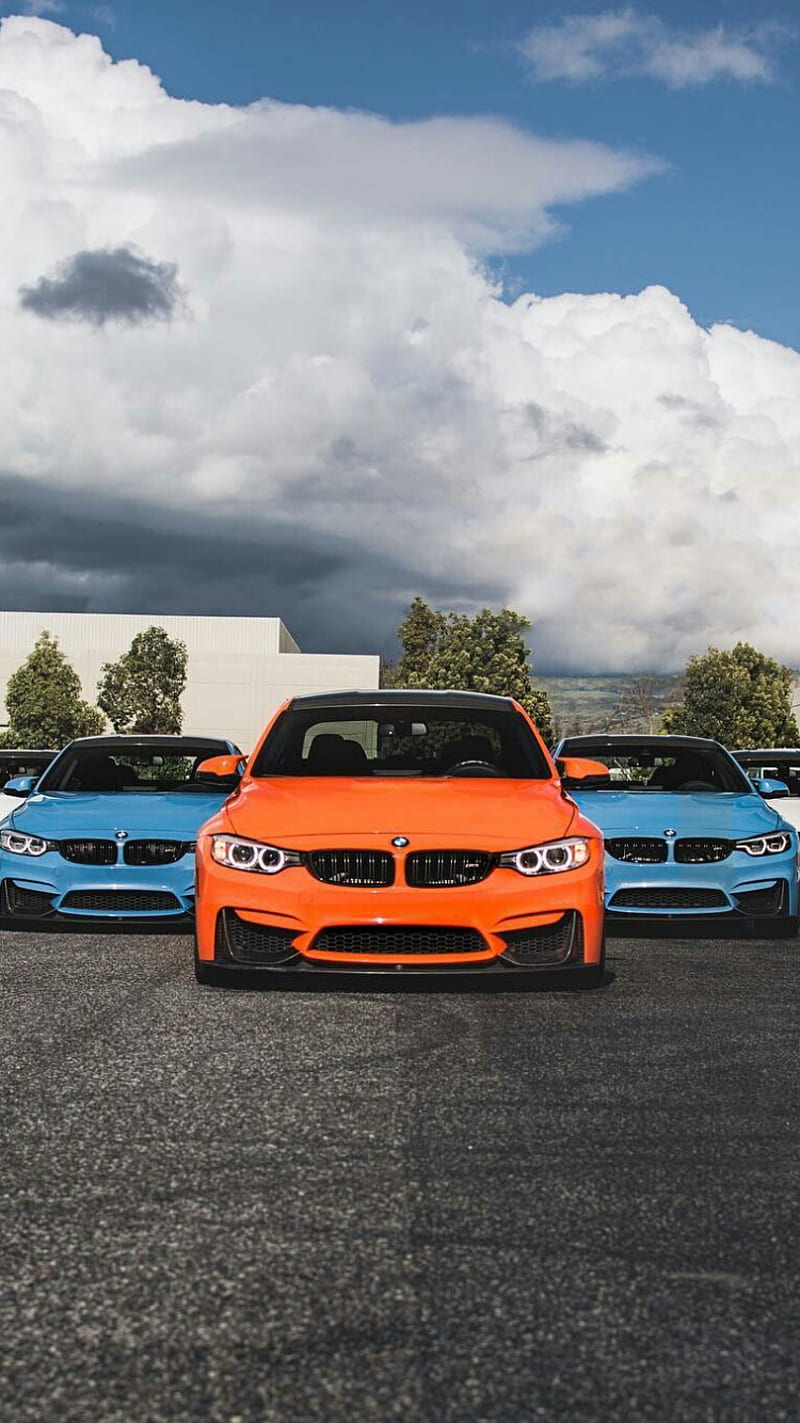 BMW Trio, carros, coupe, m power, m3, m4, sedan, team, tuning, vehicles, HD  phone wallpaper | Peakpx