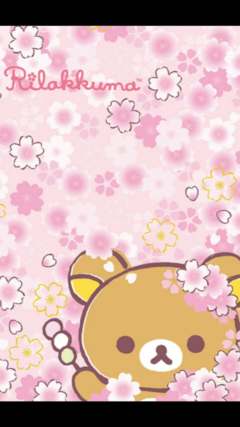 Rilakkuma sakura japan kawaii sanrio HD phone wallpaper  Peakpx