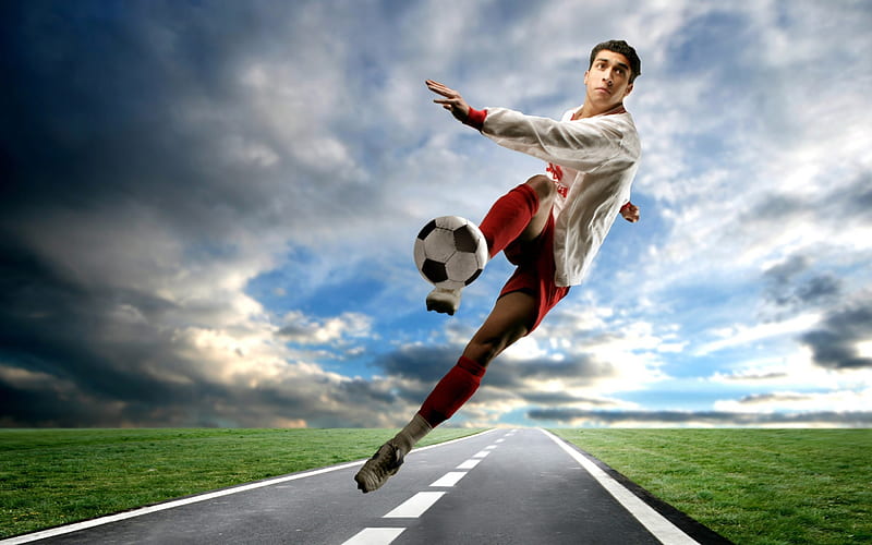 soccer player in action-Football Related, HD wallpaper