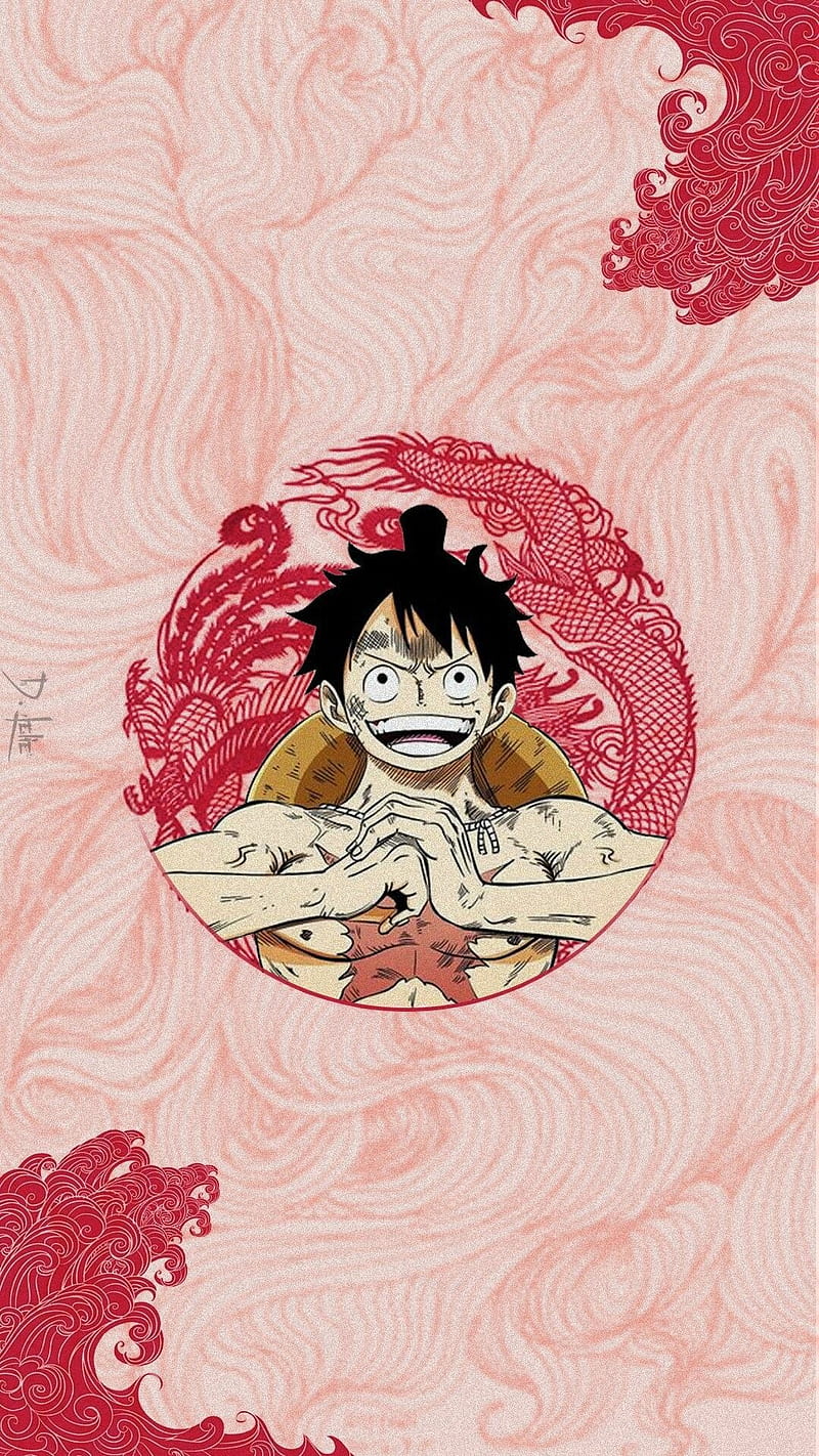 One Piece Luffy, anime, monkey d luffy, mugiwara, one piece, HD phone wallpaper