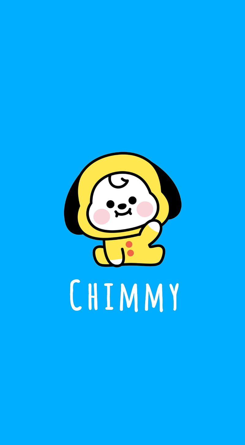 Chimmy BT21, ami, army, bts, btsarmy, btsfan, btslovers, cute, super, HD phone wallpaper