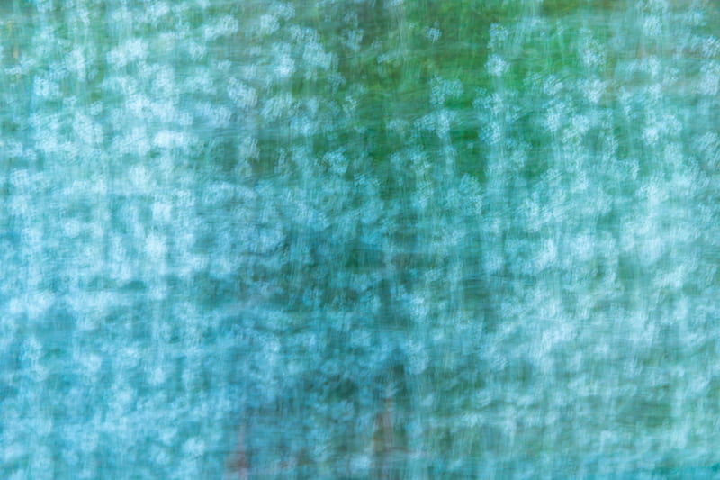 blur, distortion, blue, HD wallpaper