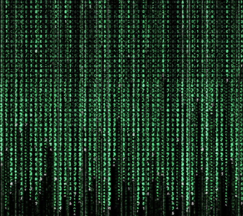Matrix, computer, HD wallpaper