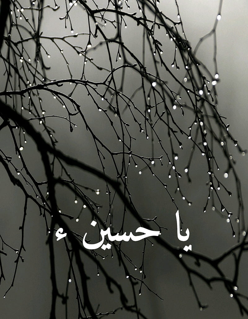 Hussain, islamic, rain, HD phone wallpaper