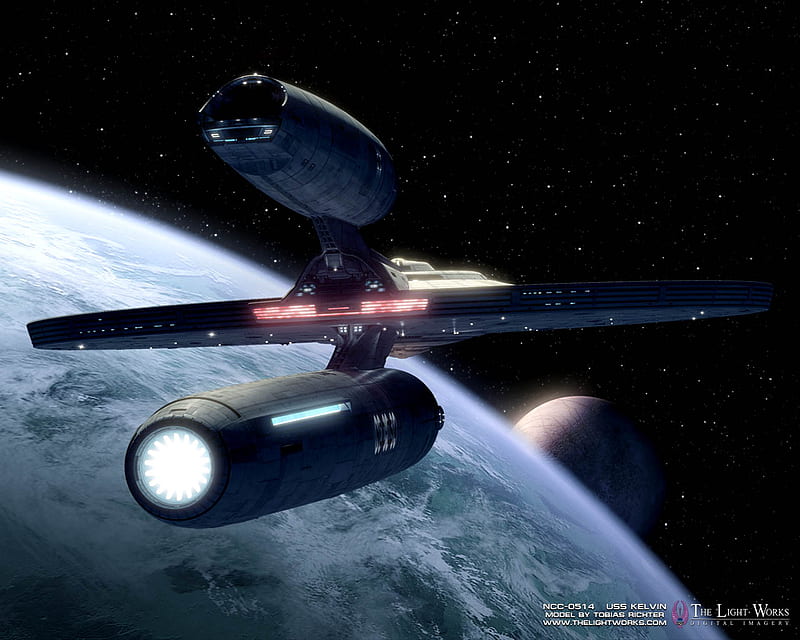 USS_Kelvin, starfleet, starship, deep space, united federation of planets, HD wallpaper