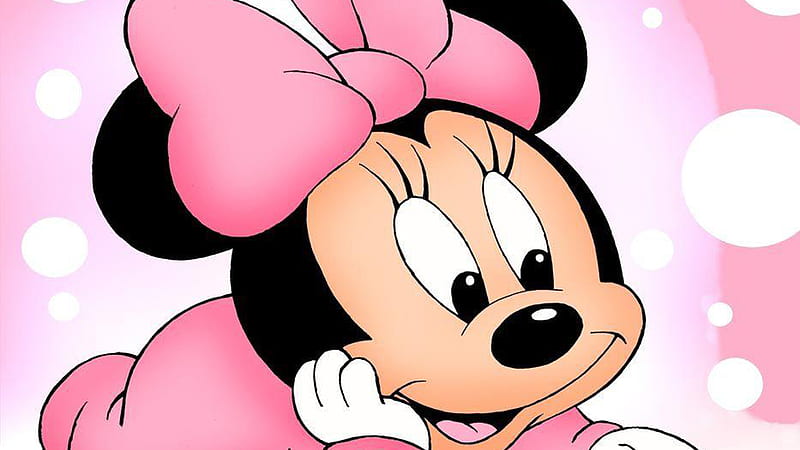 Cute Minnie Mouse Minnie Mouse, HD wallpaper