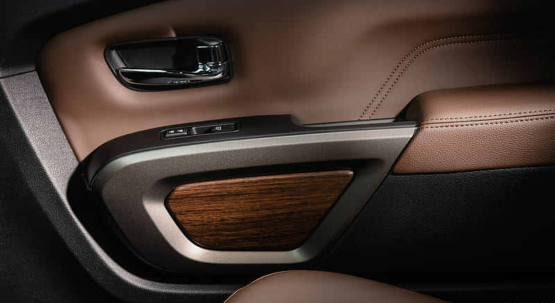2020 Nissan TITAN XD Platinum Reserve - Interior, Detail , car, HD wallpaper