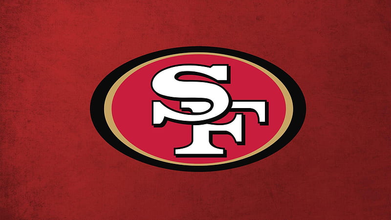 San Francisco 49ers Logo In Red Background 49ers, HD wallpaper | Peakpx