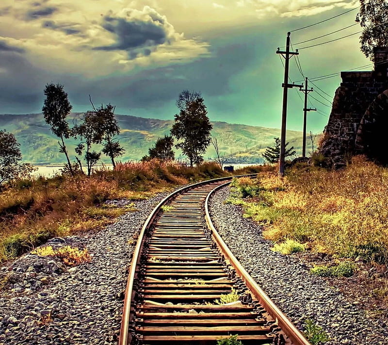 Railroad, 2016, awesome, love, HD wallpaper