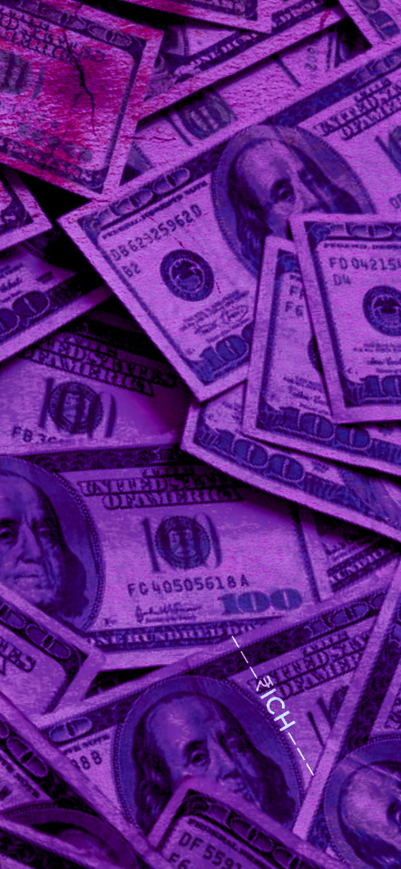 Download Money Background Purple Aesthetic Sparkles Wallpaper  Wallpapers com