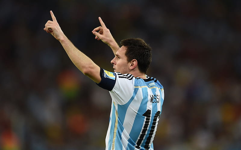 Leo Messi Argentina, world football star, national team, Lionel Messi ...