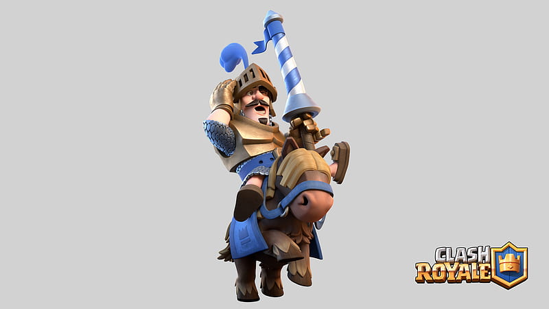 Clash Royale Blue Prince, supercell, clash-royale, games, 2016-games, HD wallpaper