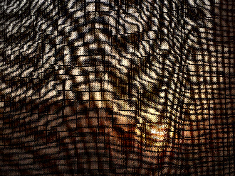 fabric, light, sun, sunset, texture, HD wallpaper