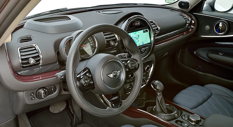 2016 MINI Cooper S Clubman in Metallic Pure Burgundy - Interior, Cockpit , car, HD wallpaper 2016 MINI Cooper S Clubman in Metallic Pure Burgundy - Interior, Cockpit , car, HD wallpaper