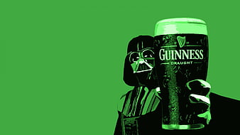 Darth Vader Guinness, star-wars, movies, darth-vader, HD wallpaper