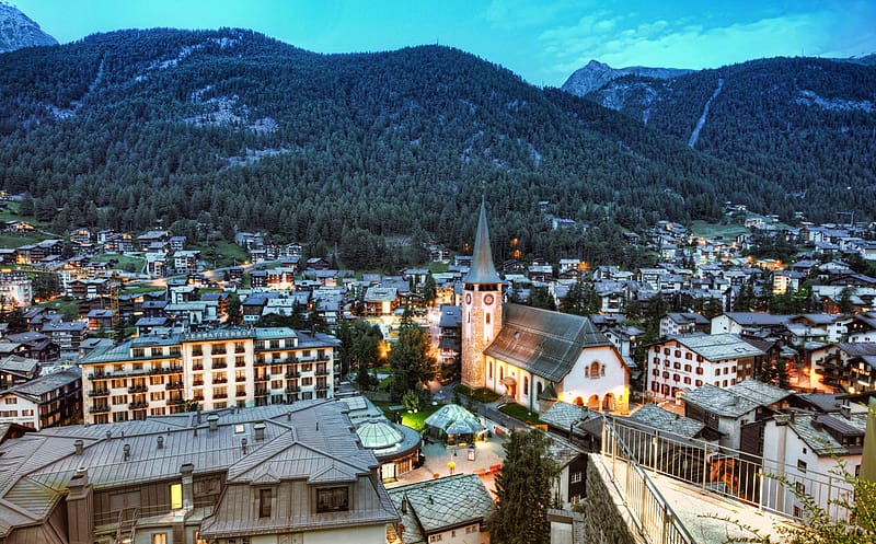 Switzerland, Zermatt, , Towns, HD wallpaper