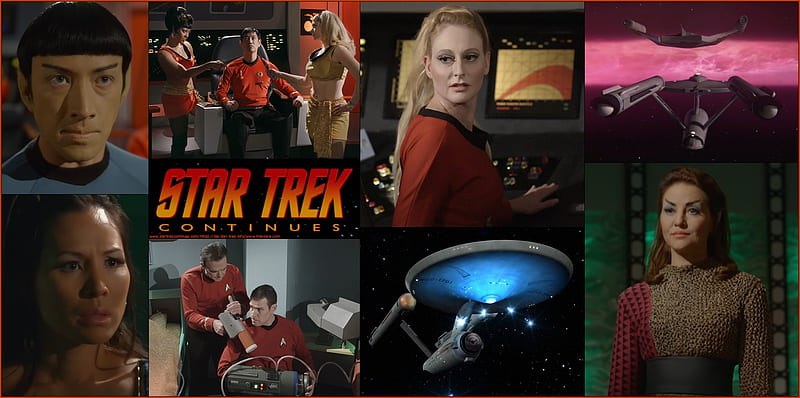 Star Trek Continues Montage, Enterprise, Star Trek Continues, Star Trek, Fairest of Them All, HD wallpaper
