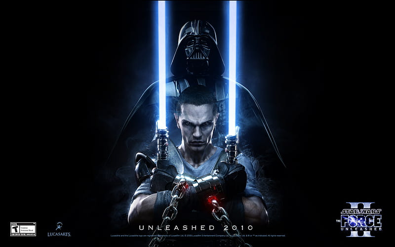 star wars the force unleashed 2, Starkiller, Dark Vador, video game, entertainement, bd, star wars the force unleashed 2, HD wallpaper